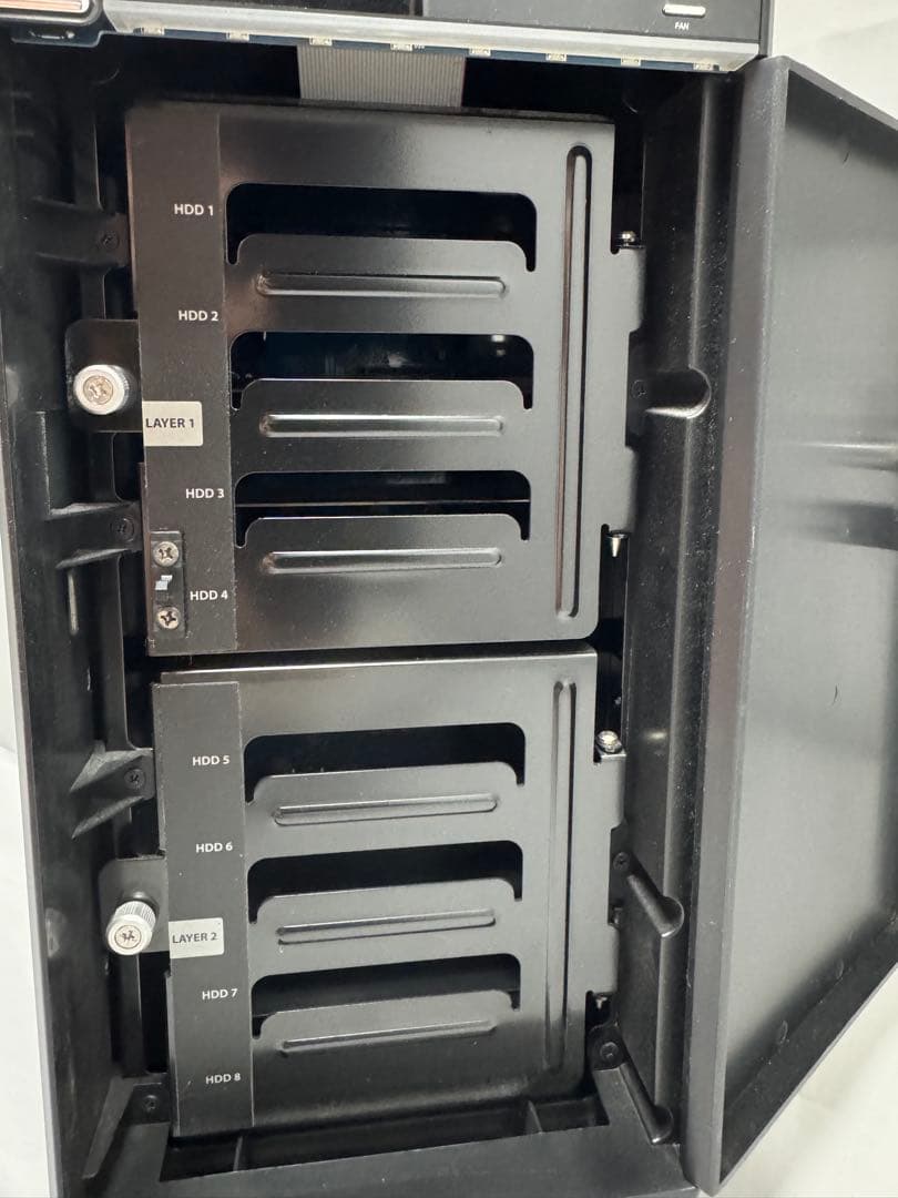 ロジテック ガチャベイ 8BAY 外付型 3.5インチハードディスクケース