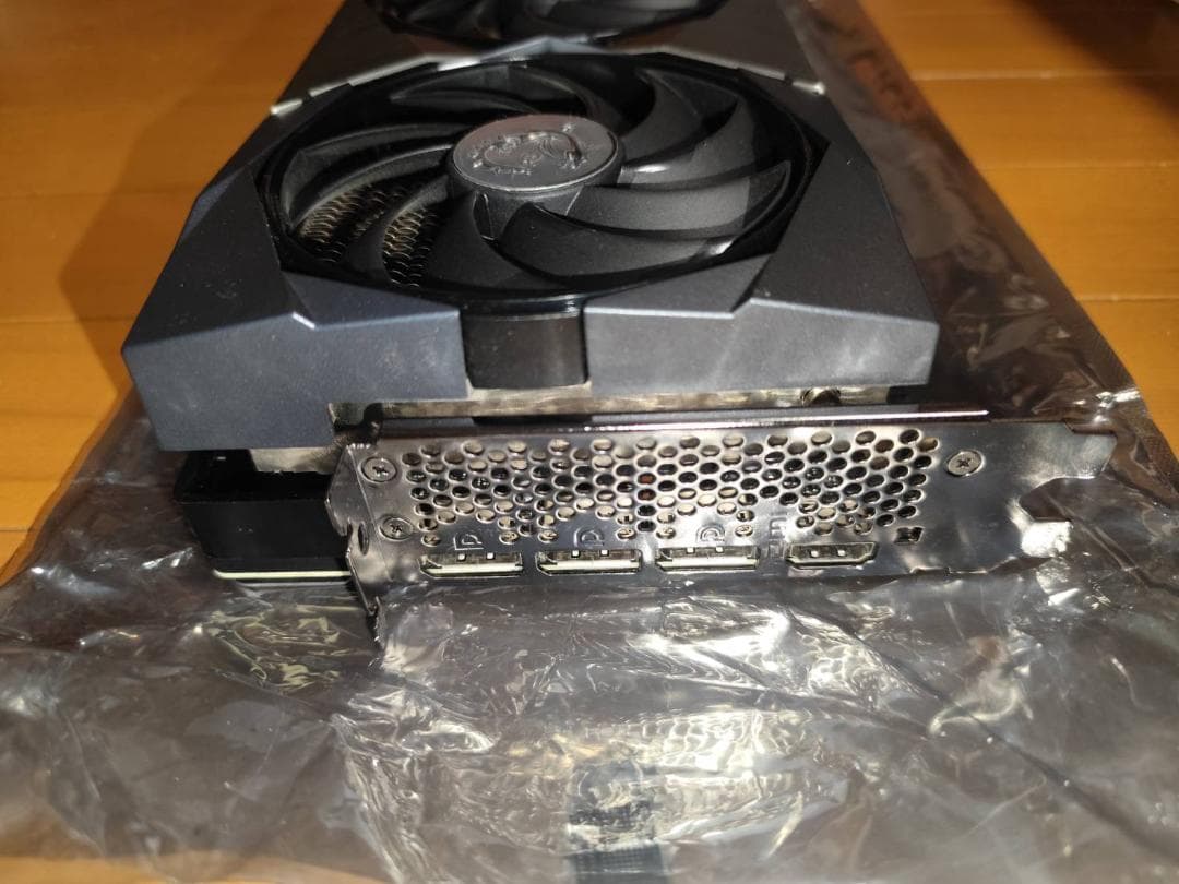 ジャンク/本体のみ MSI RTX 3070 Ti SUPRIM X 出力不安定