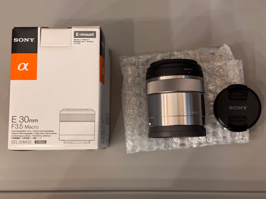 SONY ソニー 30mm/F3.5 マクロ SEL30M35