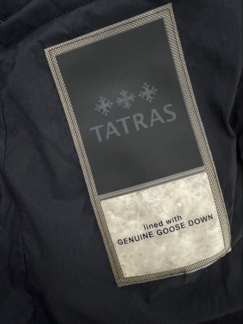正規品　極美品　TATRAS タトラス　ポリテアマ ロングダウンコート 02