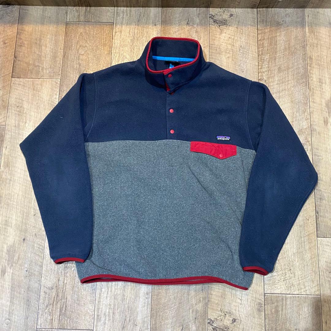 patagonia synchilla snapT シンチラスナップt L