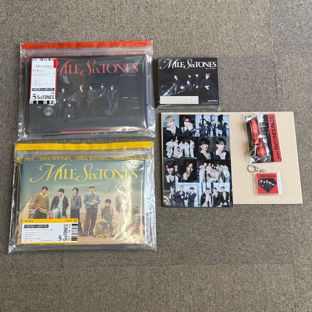 MILESixTONES SixTONES初回限定盤+通常盤初回 セット 特典付