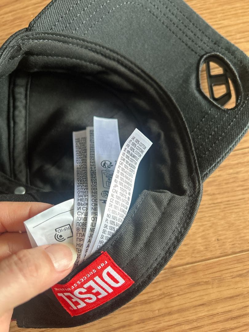 DIESEL ディーゼル ベースボールキャップ サイズ2