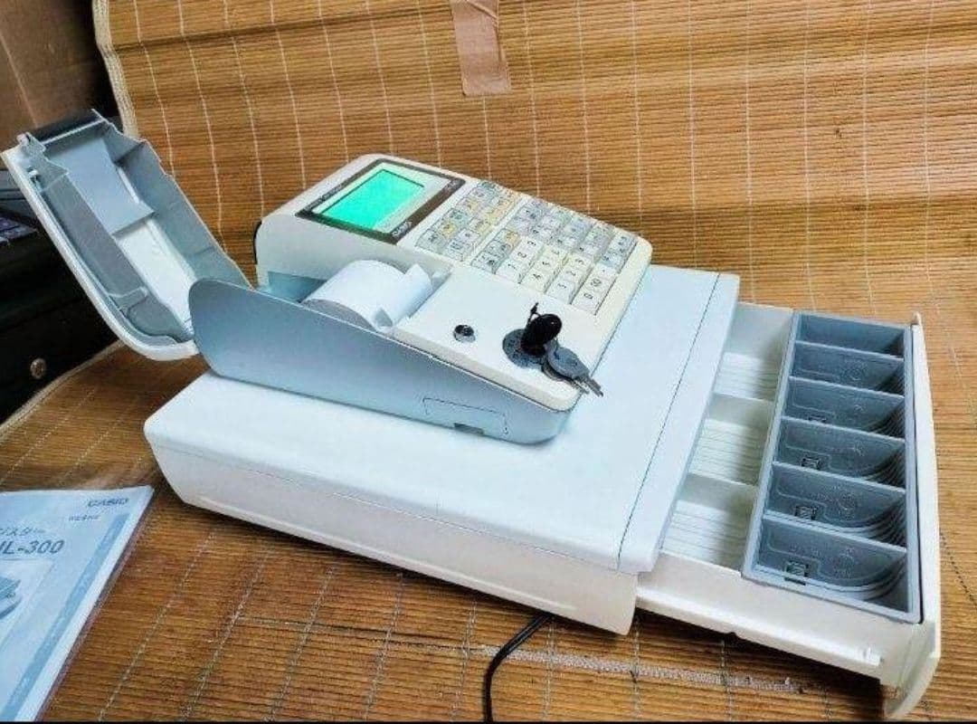 カシオレジスター　TE-340/NL300　フル設定無料　018833