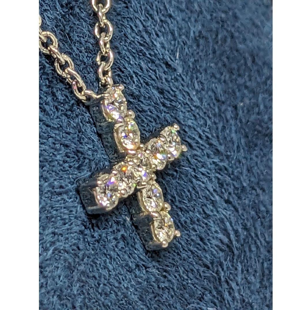 HARRY WINSTON ダイヤ クロスネックレス