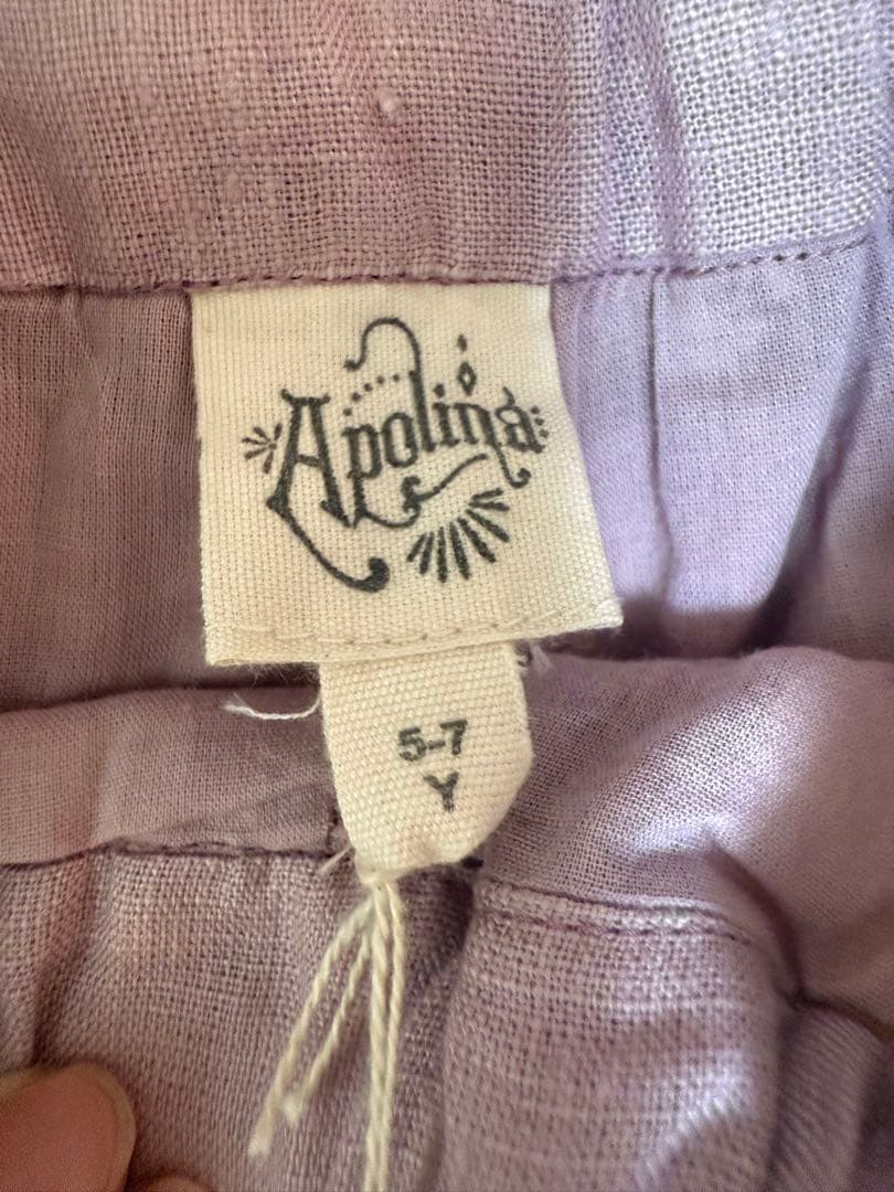 apolina パンツ　パッチワーク