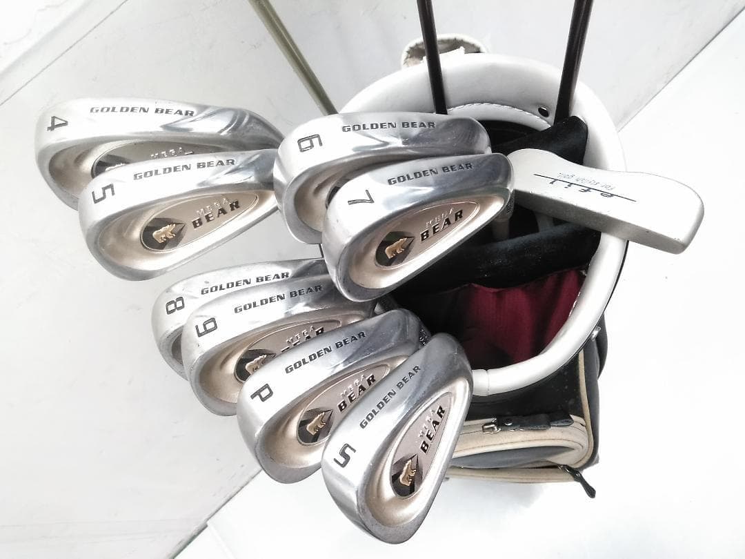 レディース ゴールデンベア ゴルフクラブ 本格12本セット バッグ付き♪