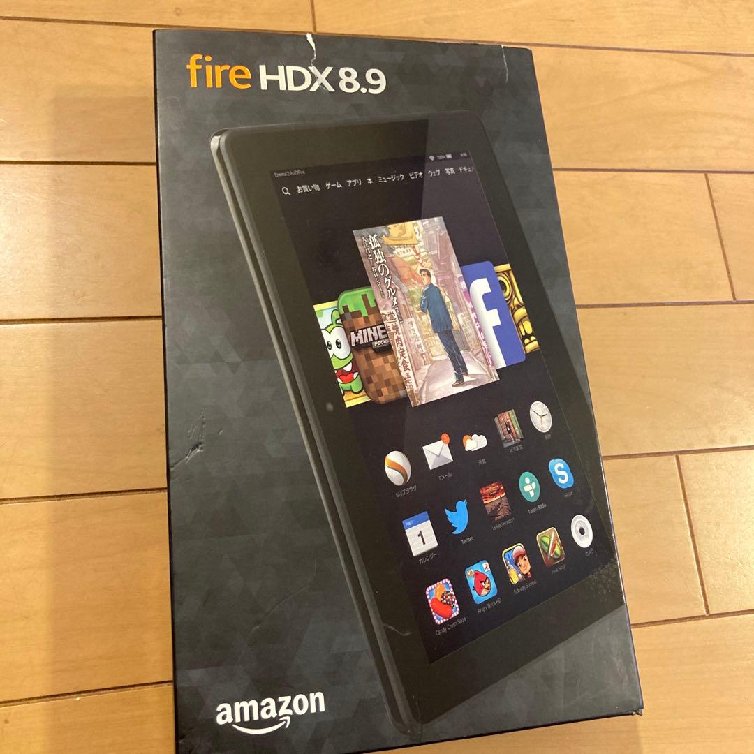 （内箱未開封）Fire HDX 8.9 64GB タブレット（ケースも）
