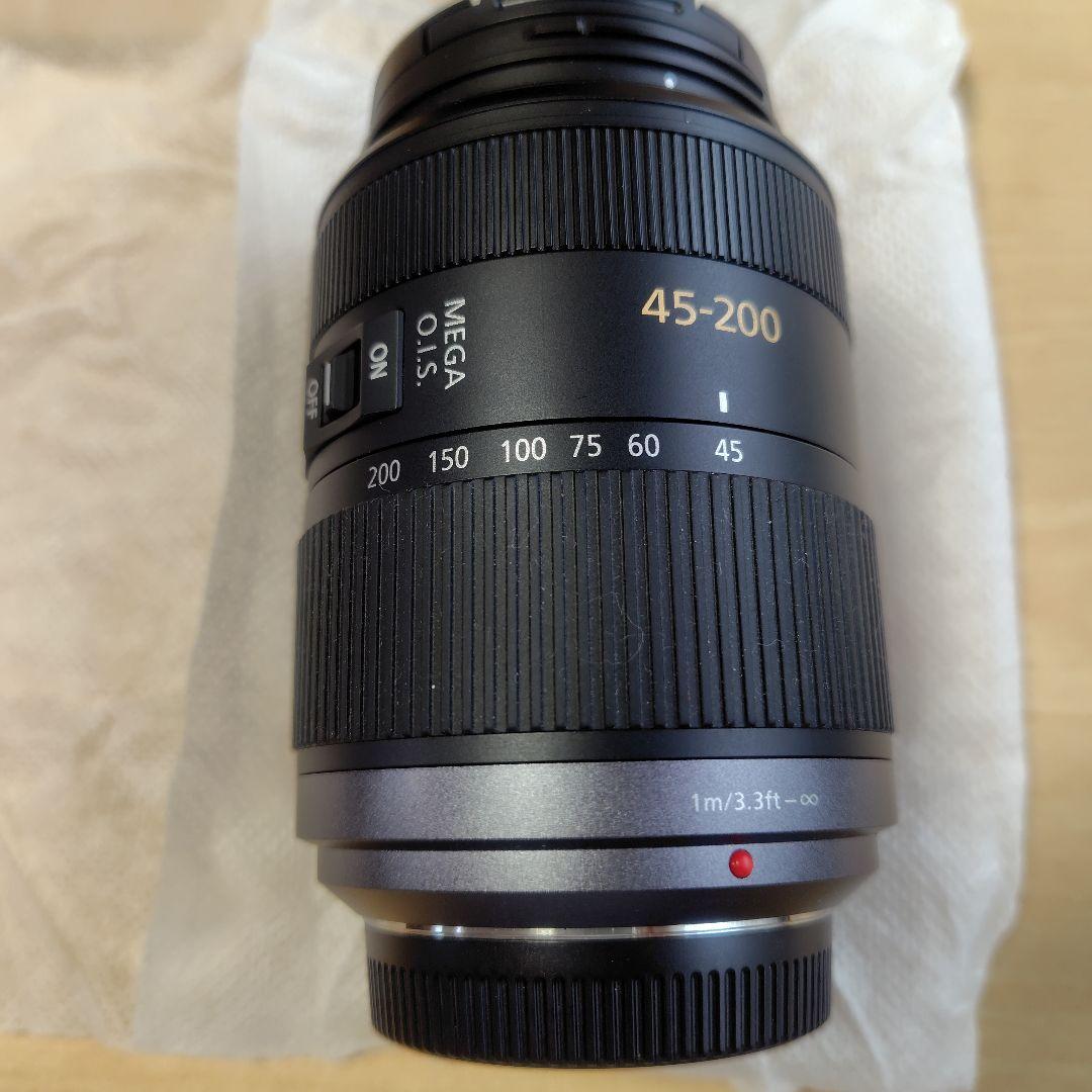 【美品】 LUMIX H-FS045200 45-200mm ズームレンズ