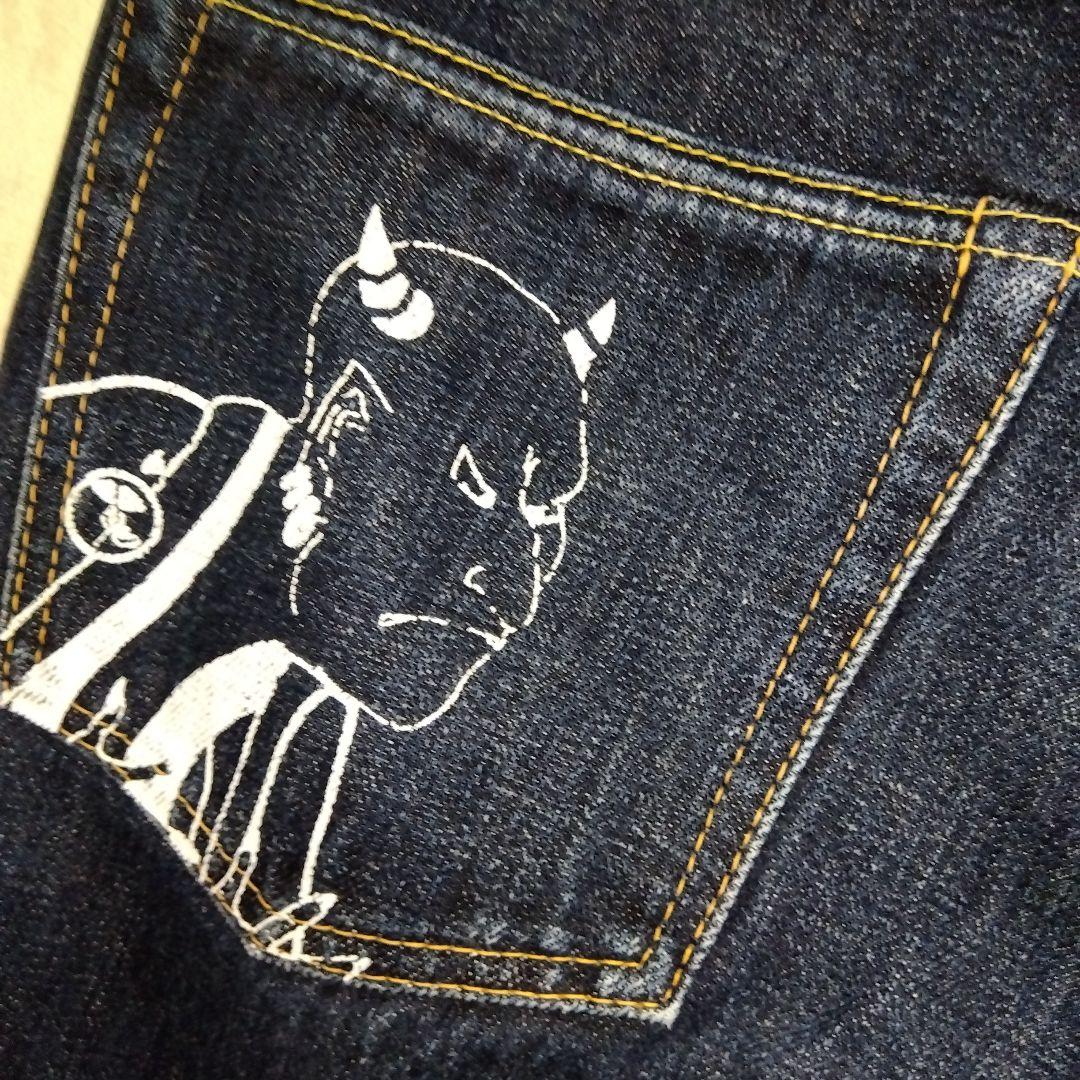 レア　桃太郎ジーンズ　0905SP クラシックストレート　出陣　写楽鬼　W33