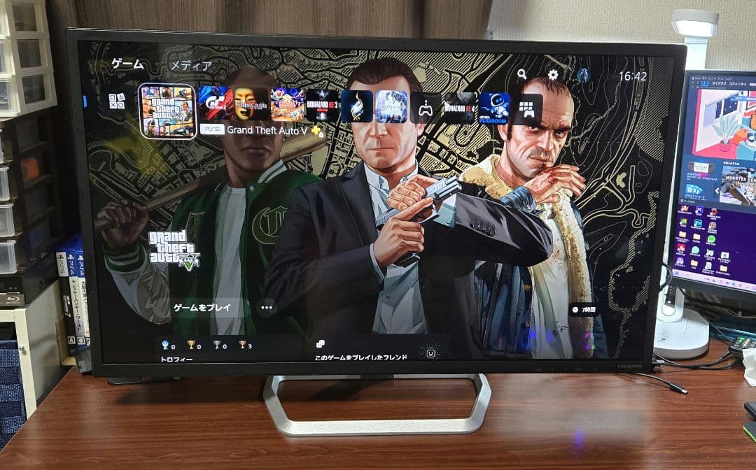 I-O DATA　31.5型　60hz　モニター FHD