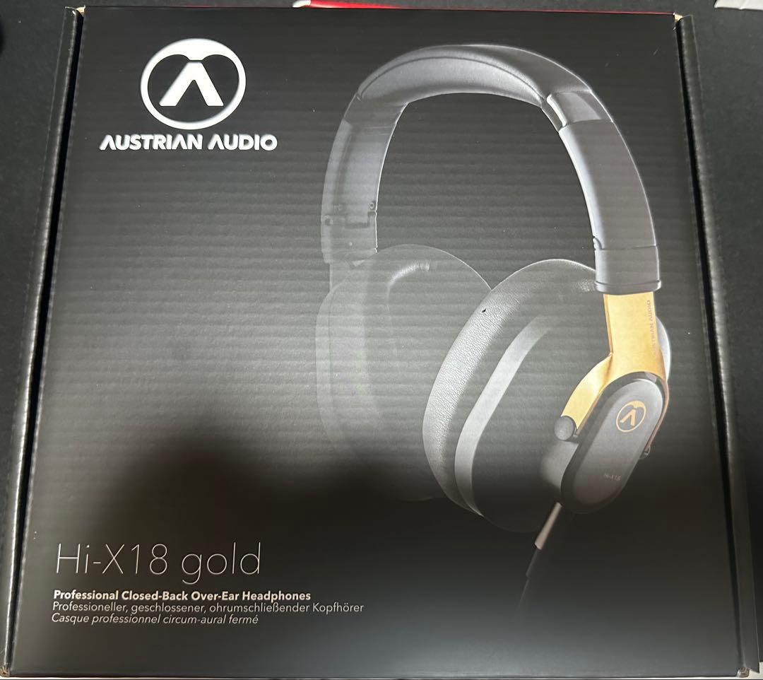 Austrian Audio Hi-X18 gold 国内50台限定モデル
