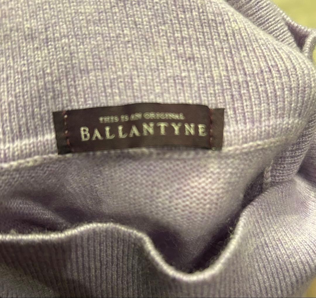 バランタイン カシミヤ100% タートルネックセーター 48 スコットランド製