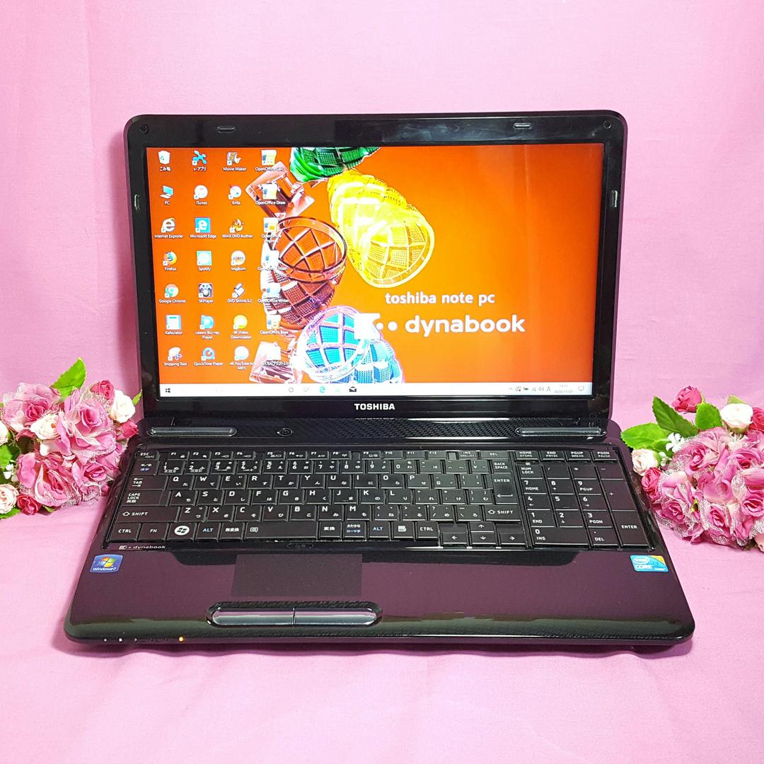 ✨最新Win10✨東芝Dynabook✨大容量✨HDMI✨テンキ✨メモリ4G
