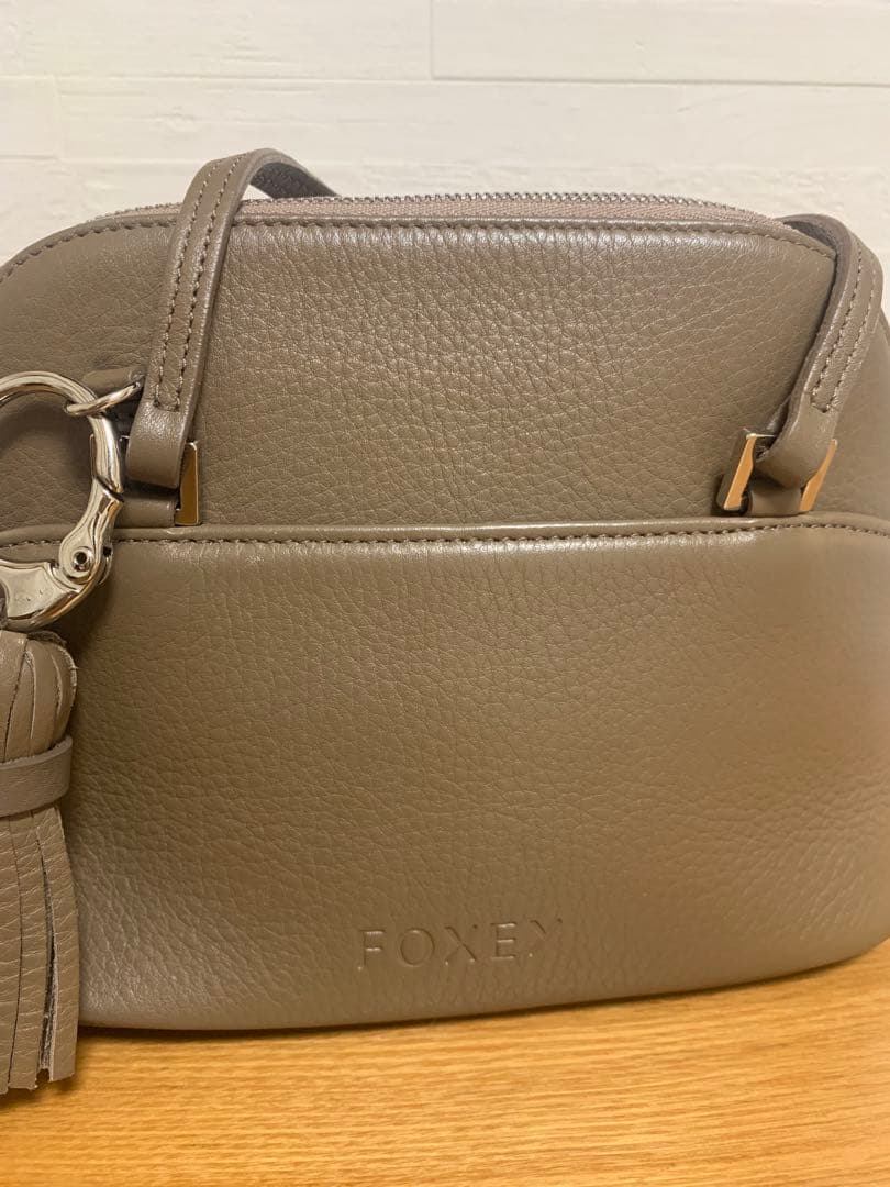 FOXEY バッグ マカロン シナモン
