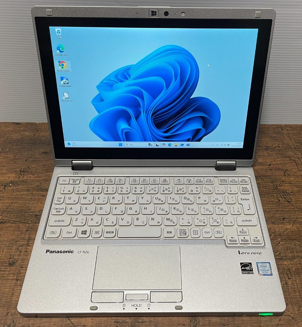 Win11 CF-RZ6 メモリ8GB SSD128GB 純正互換ACアダプタ有
