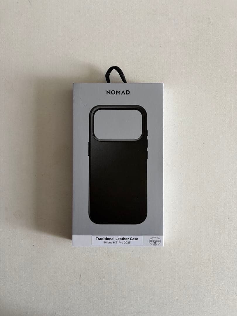 iPhoneアクセサリー NOMAD TRADITIONAL CASE iPhone 17Pro BLK