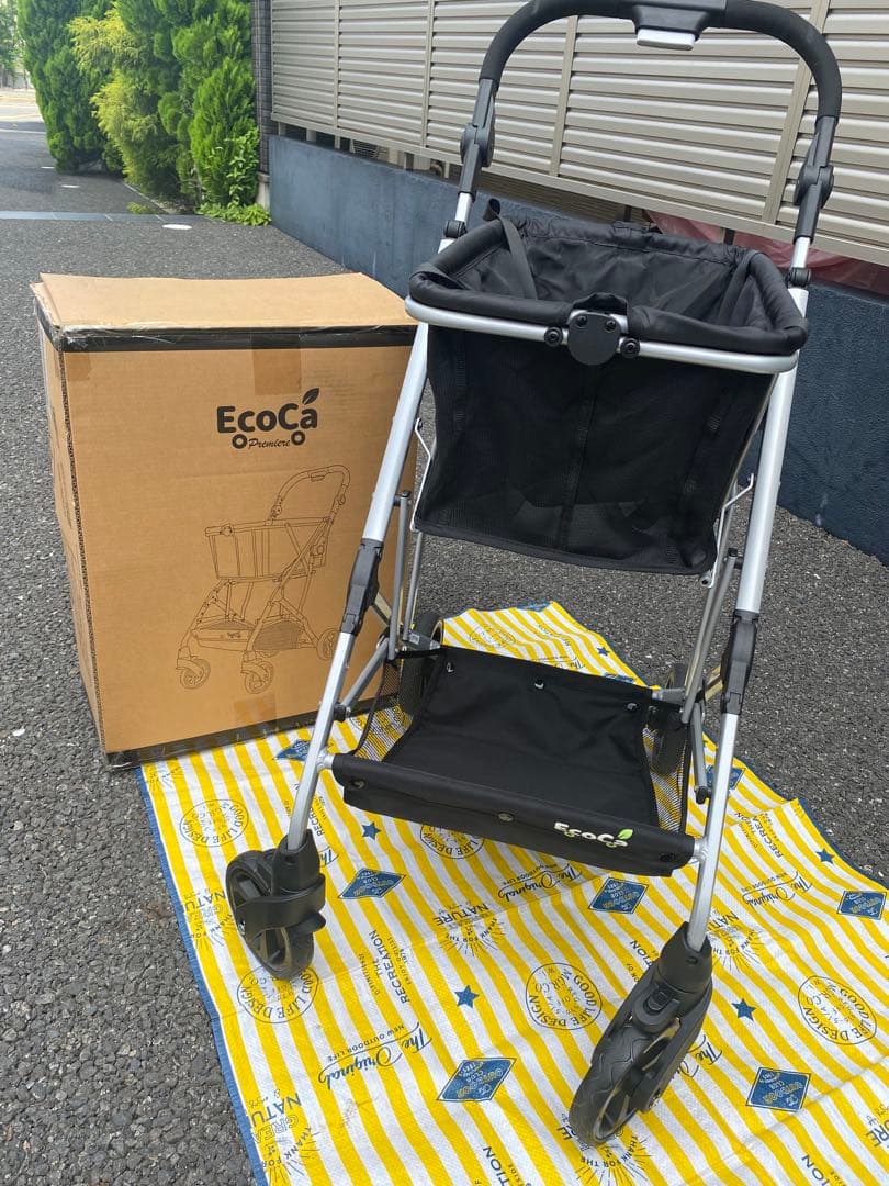 ⭐︎美品⭐︎Cartist ショッピングカート（ブラック）　買い物カゴ