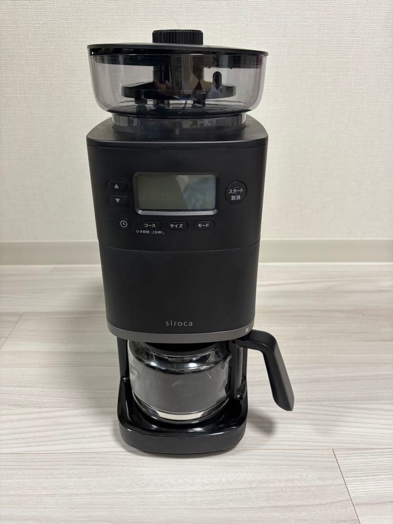 だだんだん様siroca コーヒーメーカー ブラック