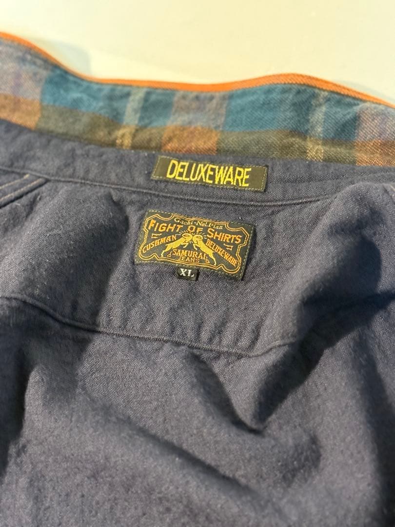 DELUXEWARE デラックスウエア ガチ シャツ HV-20 限定 XL