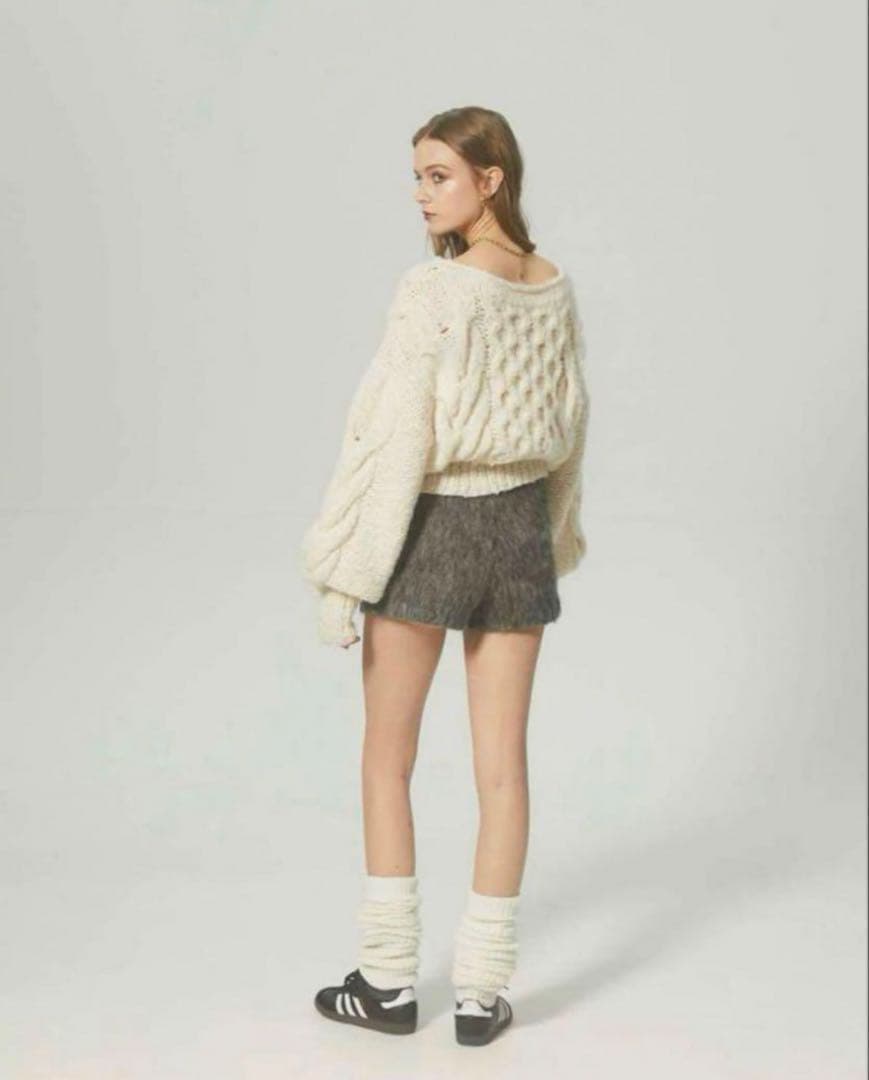 トップス The toe handmade cable knit