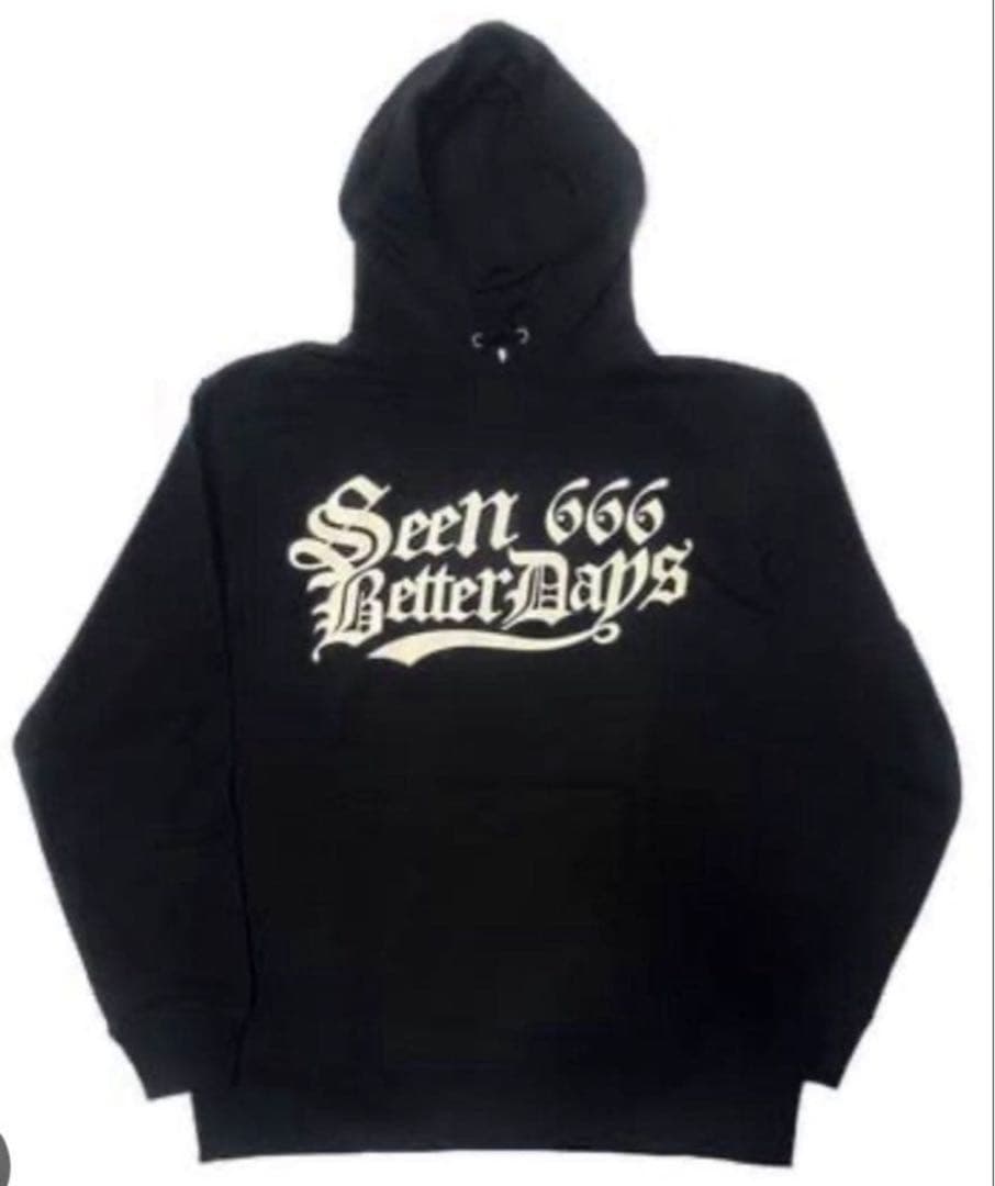Seen 666 Better Days パーカーMIKADODAB着用