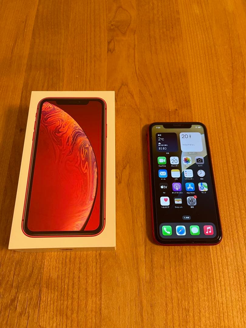 simフリー　Apple iPhone XR 64GB