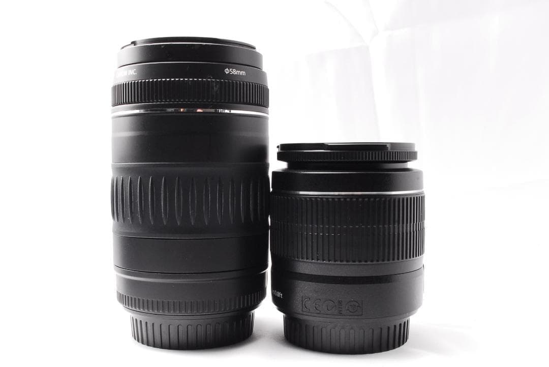 ショット数80回！キャノン kiss X7⭐ダブルレンズセット⭐超望遠レンズ