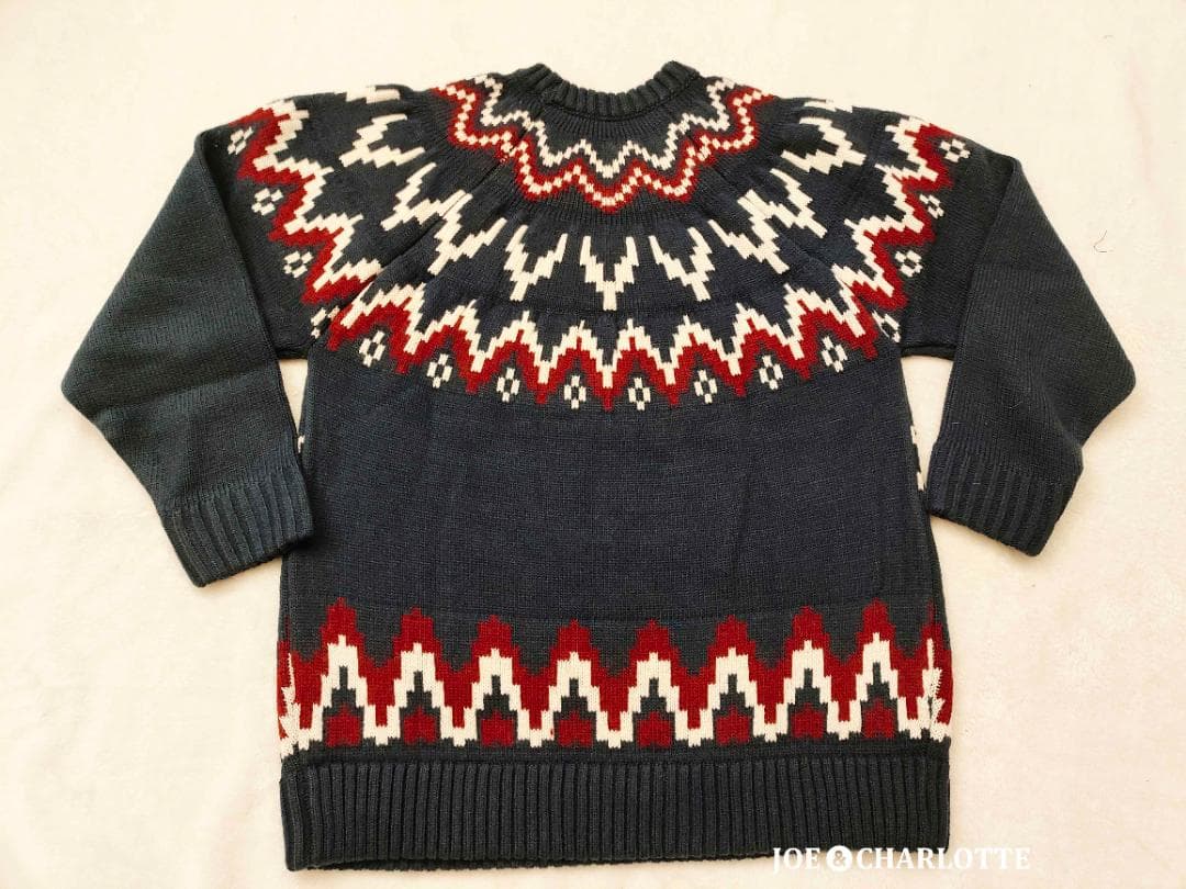 ダーリッチ darich ノルディックベアニットプルオーバー NVY ネイビー