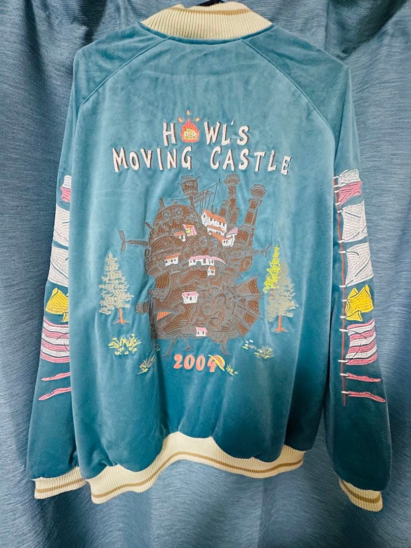 【ちゅんまる】ハウルの動く城GBLスカジャン