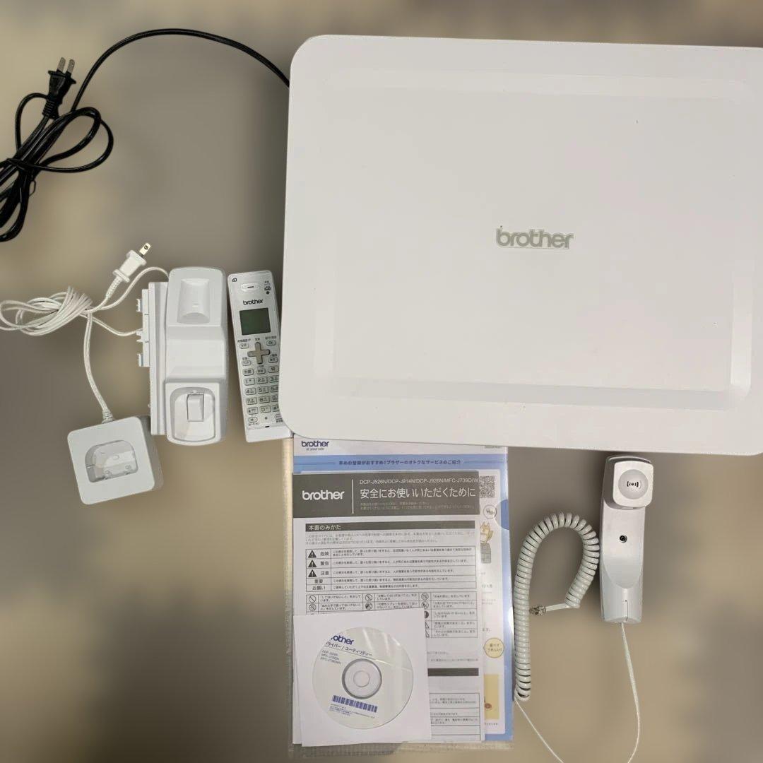 brother MFC-J739DN プリンター FAX 電話機 子機1台