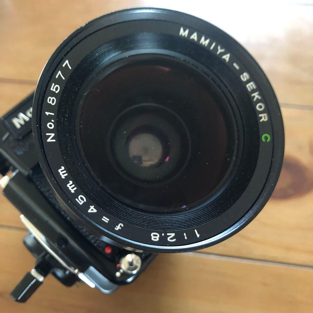 中判 フィルムカメラ MAMIYA 645 1000S 45mm 2.8