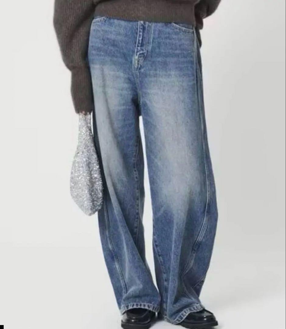 25aw BEAUTY&YOUTH UNITEDARROWS カーブデニムパンツ