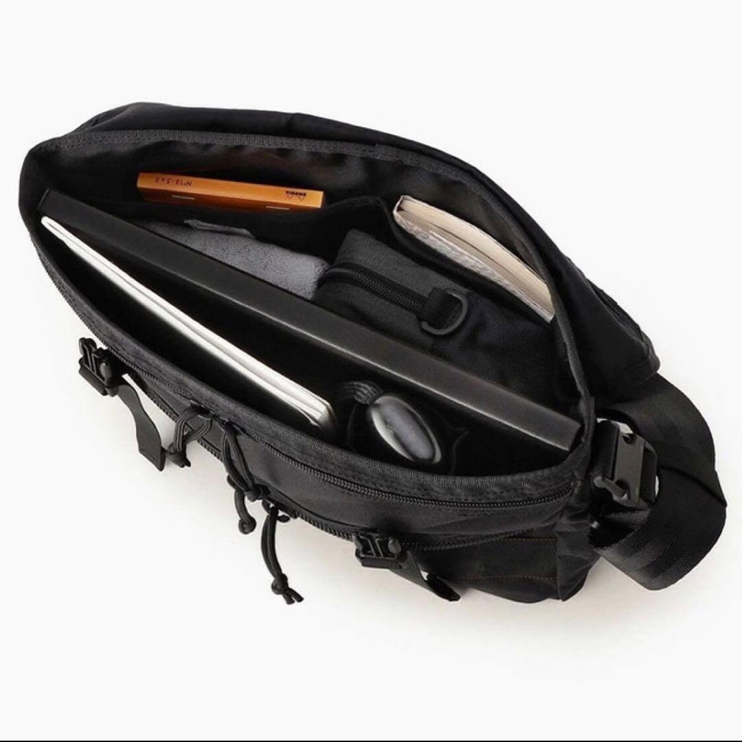 美品 ブリーフィング フレイター ショルダーバッグ メッセンジャー ブラック