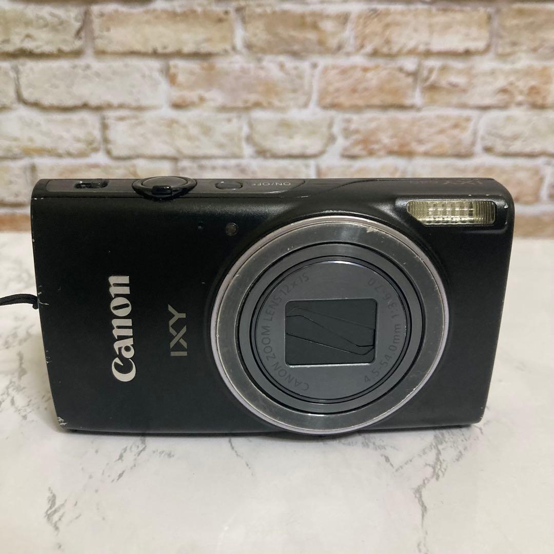 Canon IXY640 ブラック デジカメ 動作確認済み バッテリー付き
