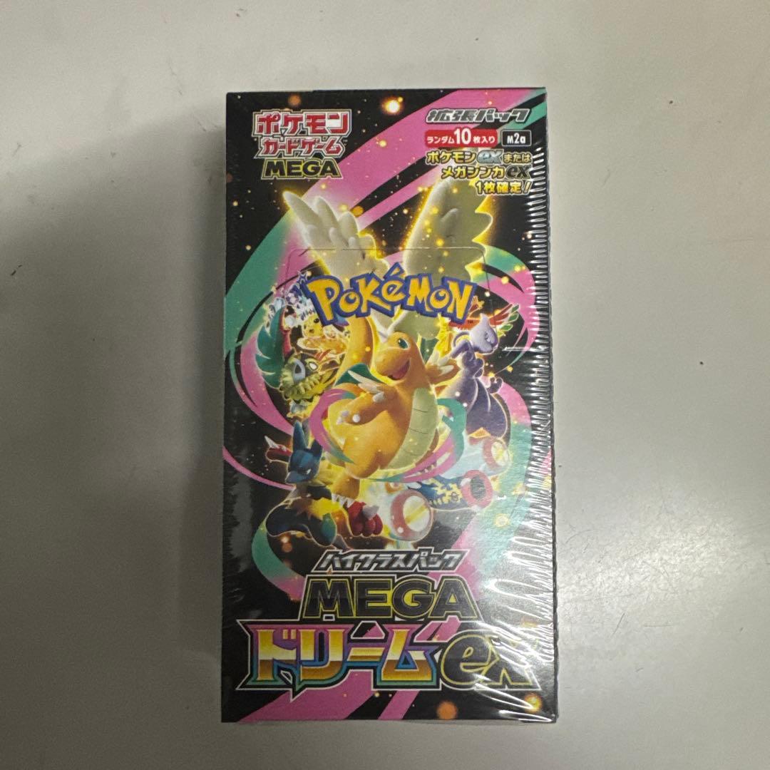 即日発送⭕️新品未開封シュリンク付きポケモンカード MEGAドリームex 1BOX