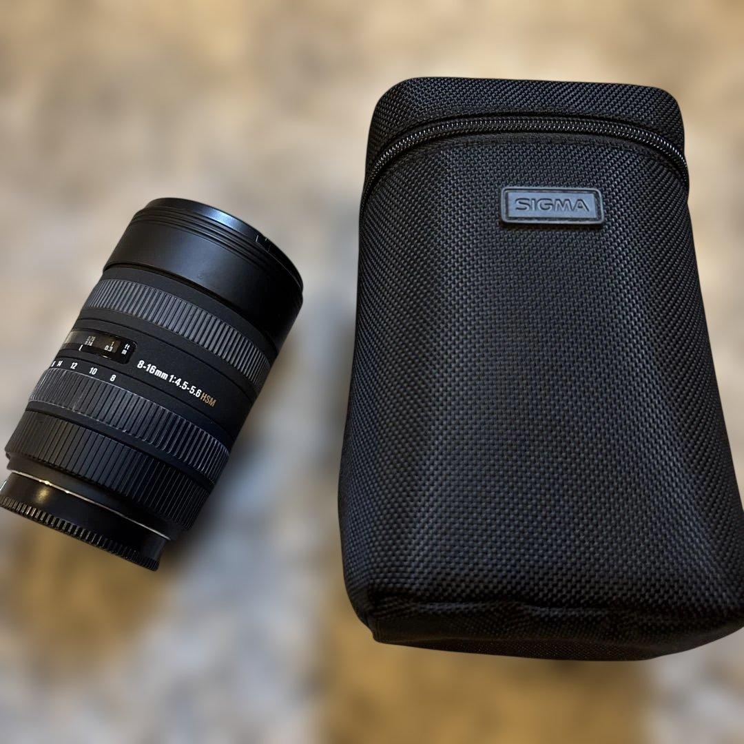 SIGMA 8-16mm F4.5-5.6 DC レンズ