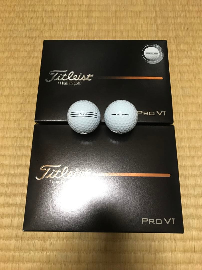 Titleist Pro V1 限定 white エイムエンハンスド ローナンバ