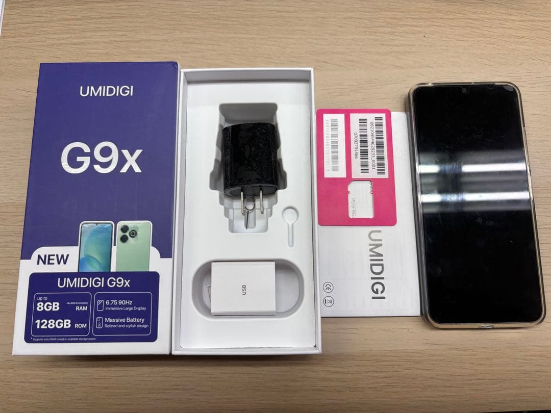 SIMフリースマートフォン　UMIDIGI G9x 8GB/128GB