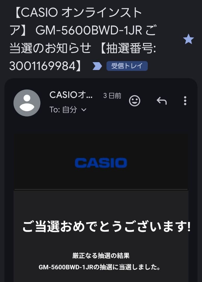 CASIO G-SHOCK BAMFORDコラボ GM-5600BWD-1JR