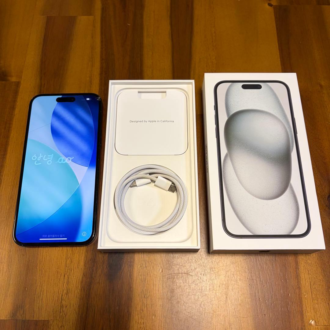 スマートフォン本体 iPhone15 Plus Black 256GB