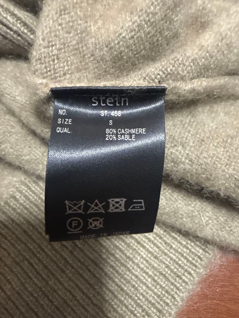 stein cashmere sable knit カシミヤ　セーブル　ニット