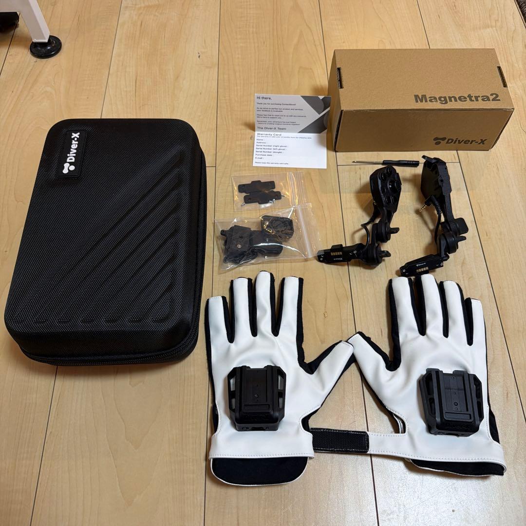 Diver-X ContactGlove2 + Magnetra2 白 Ｌ