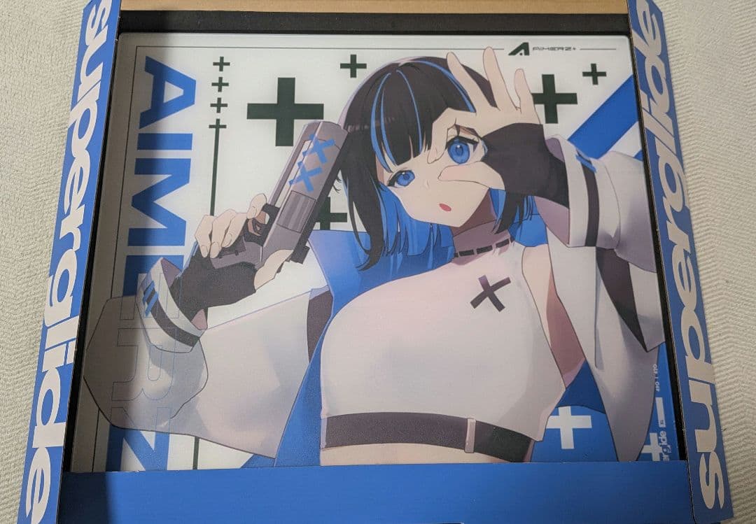 マウス・トラックボール Aimerz Edition Superglide Glass Mousepad