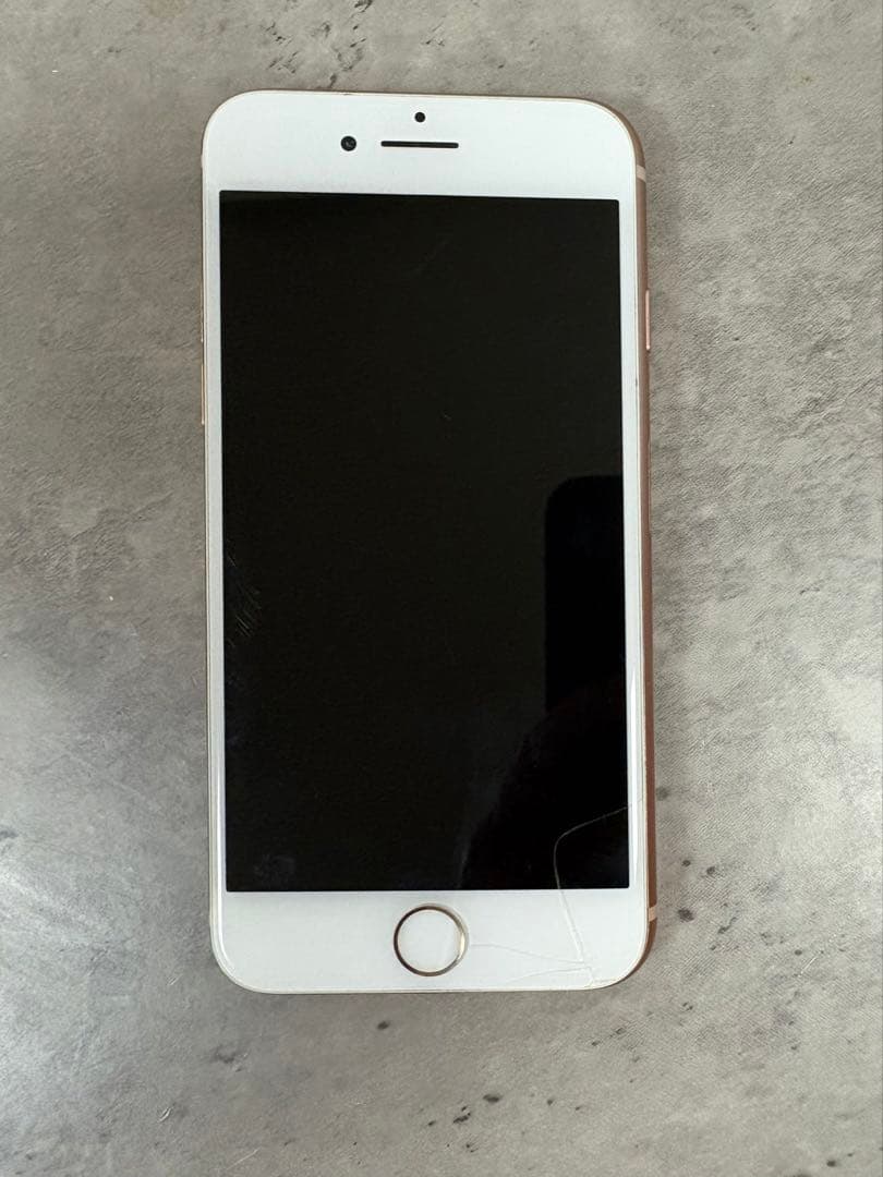 iPhone8 ゴールド 本体 バッテリー100%