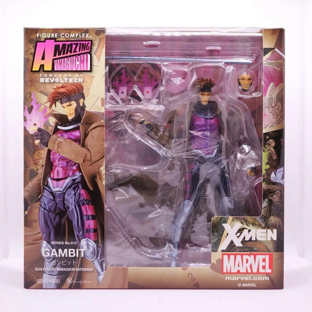 新品未開封　アメイジング・ヤマグチ 012 ガンビット　リボルテック マーベル