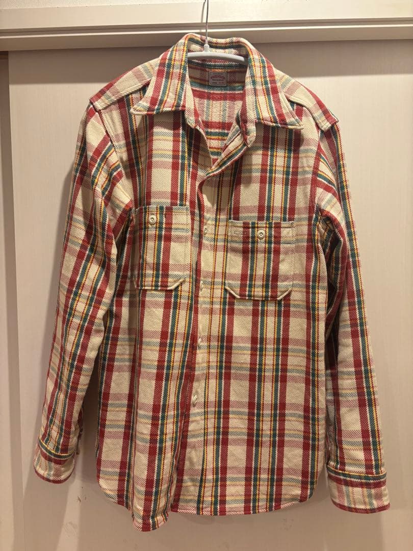 WAREHOUSE ネルシャツ3104B柄