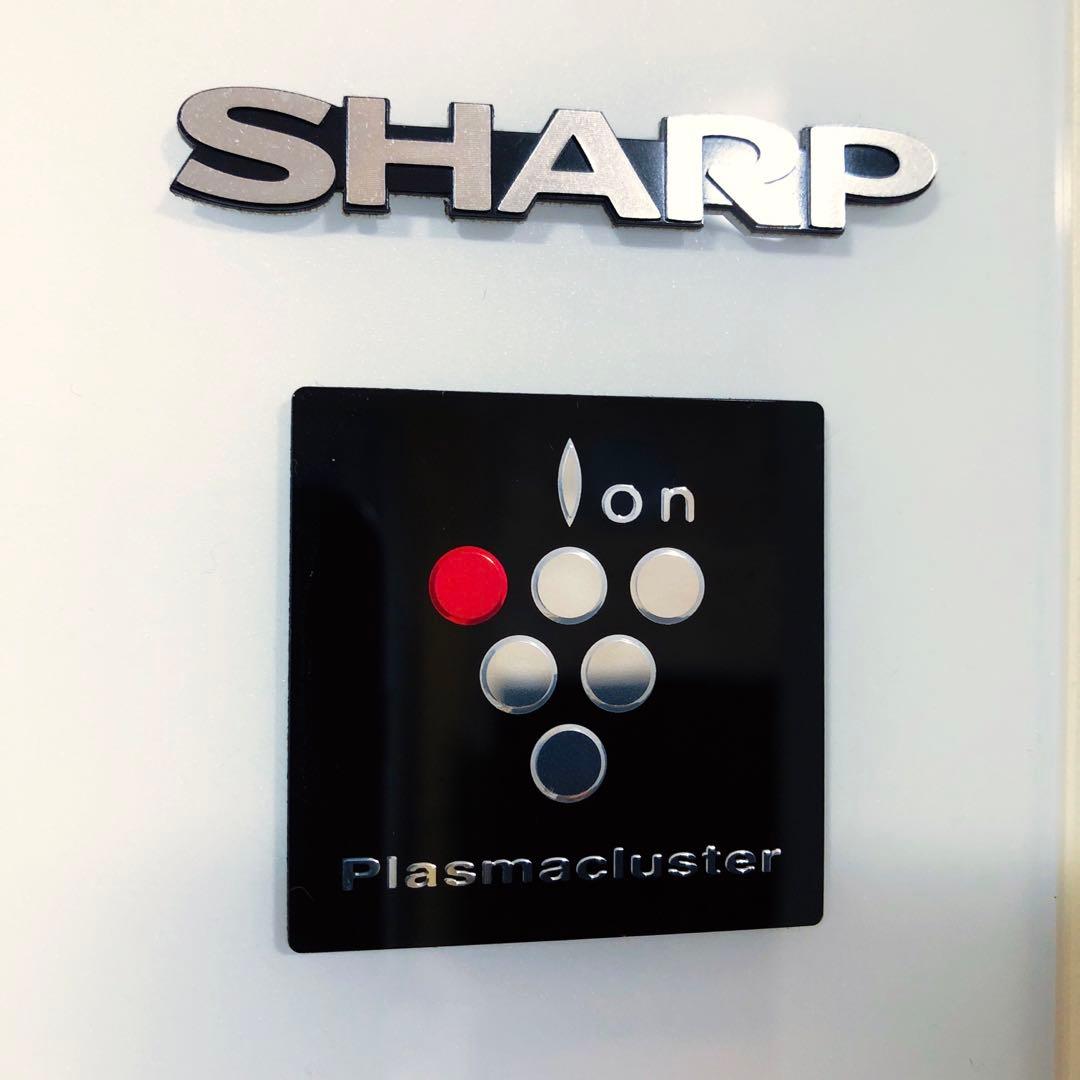 SHARP 冷蔵庫　プラズマクラスター　SJ-GW35C-W 両開き　大型　WH