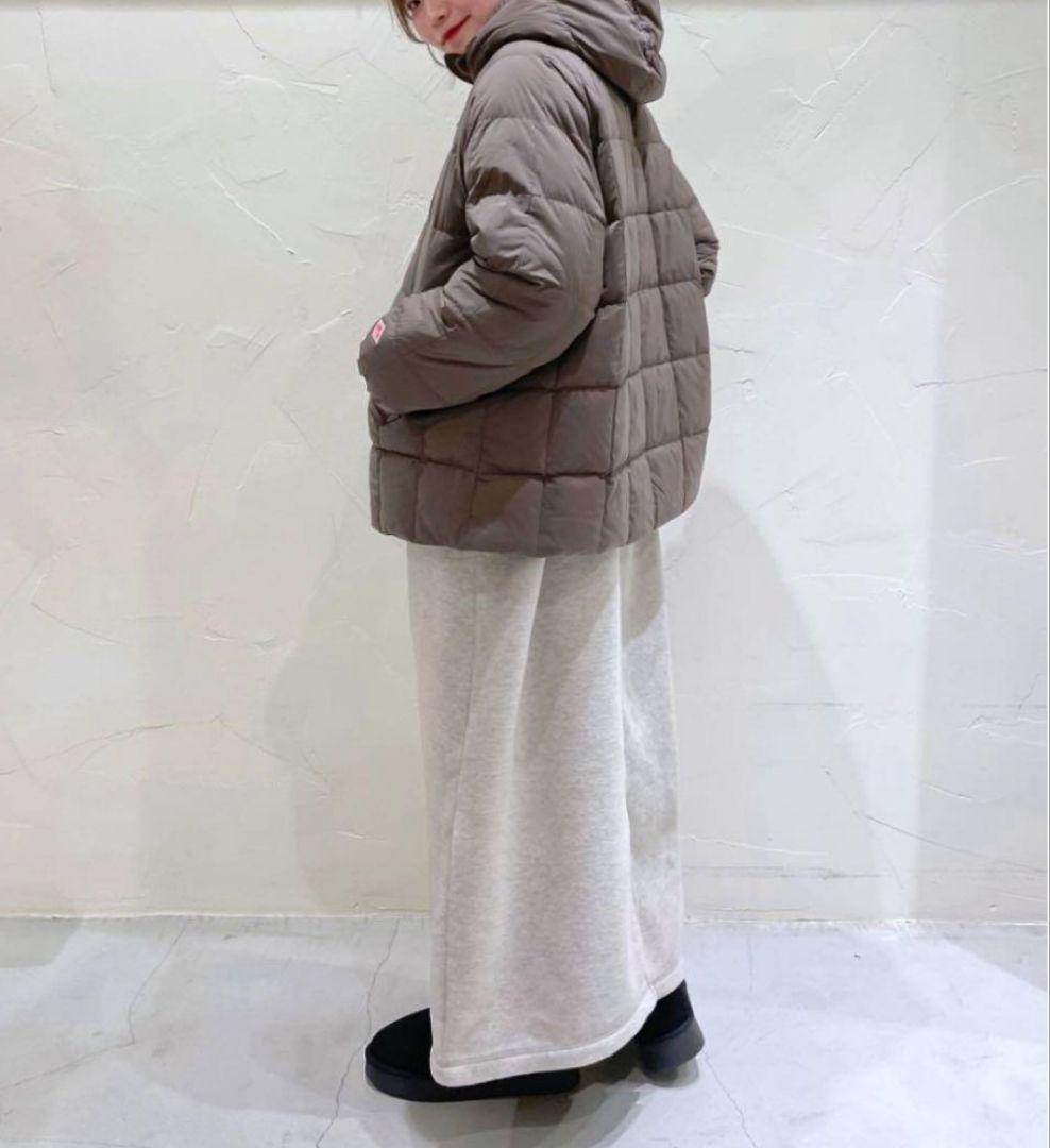 DANTON ダントンスクエアキルトダウン カーキ色 Sサイズ 美品