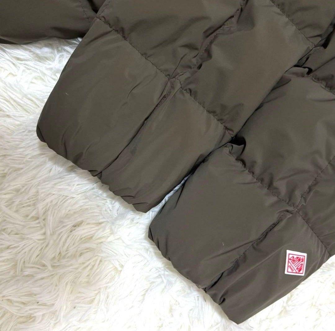 DANTON ダントンスクエアキルトダウン カーキ色 Sサイズ 美品